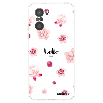 Picasee silikonový průhledný obal pro Xiaomi Poco F3 - Hello there