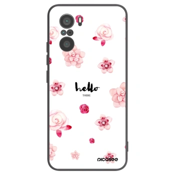 Picasee silikonový černý obal pro Xiaomi Poco F3 - Hello there
