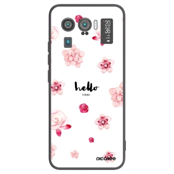 Picasee silikonový černý obal pro Xiaomi Mi 11 Ultra - Hello there