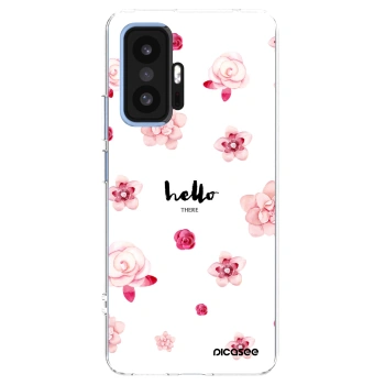 Picasee silikonový průhledný obal pro Xiaomi 11T - Hello there