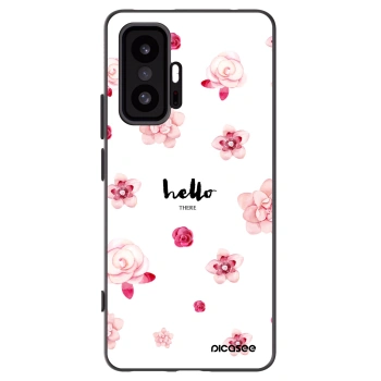 Picasee silikonový černý obal pro Xiaomi 11T - Hello there