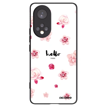 Picasee silikonový černý obal pro Honor 50 5G - Hello there