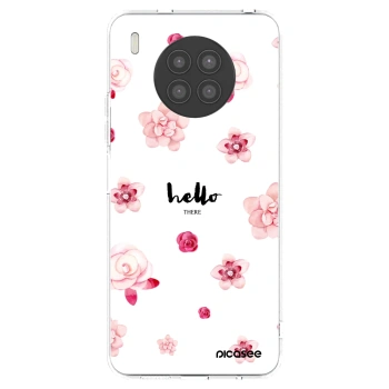 Picasee silikonový průhledný obal pro Huawei Nova 8i - Hello there