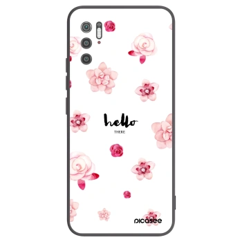 Picasee silikonový černý obal pro Xiaomi Poco M3 Pro 5G - Hello there