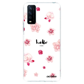 Picasee silikonový průhledný obal pro Vivo Y11s - Hello there