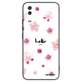 Picasee silikonový černý obal pro Vivo Y11s - Hello there