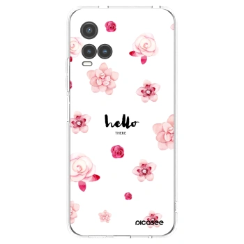 Picasee silikonový průhledný obal pro Vivo Y33s - Hello there