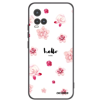 Picasee silikonový černý obal pro Vivo Y33s - Hello there