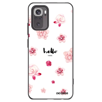 Picasee silikonový černý obal pro Xiaomi Redmi Note 11S 4G - Hello there