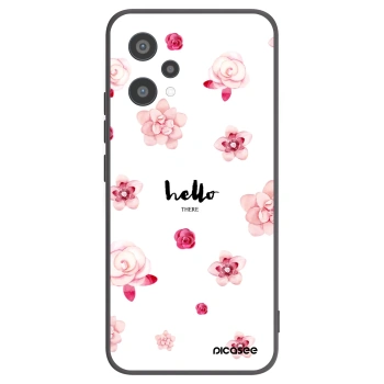 Picasee silikonový černý obal pro Realme 9 Pro 5G - Hello there