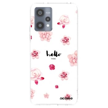 Picasee silikonový průhledný obal pro Realme 9 Pro 5G - Hello there