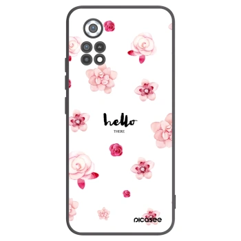 Picasee silikonový černý obal pro Xiaomi Poco X4 Pro 5G - Hello there