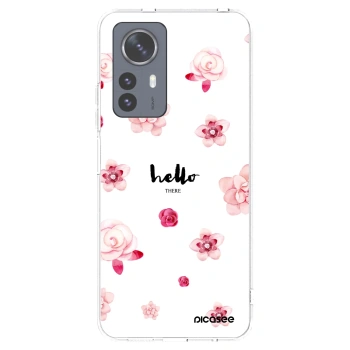 Picasee silikonový průhledný obal pro Xiaomi 12 Pro - Hello there