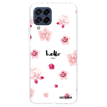 Picasee silikonový průhledný obal pro Samsung Galaxy M53 5G - Hello there