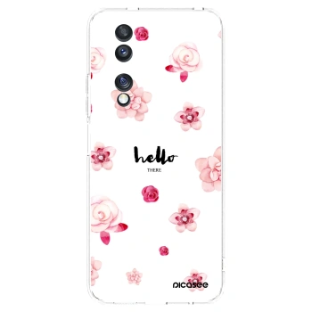 Picasee silikonový průhledný obal pro Honor 70 - Hello there