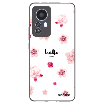 Picasee silikonový černý obal pro Xiaomi 12T - Hello there
