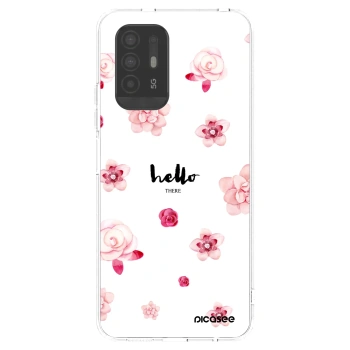 Picasee silikonový průhledný obal pro OPPO A94 5G - Hello there