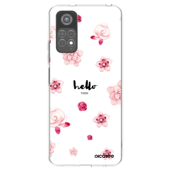 Picasee silikonový průhledný obal pro Xiaomi Redmi Note 11S 5G - Hello there