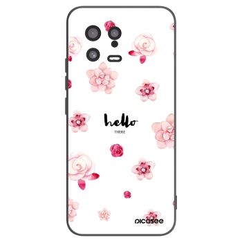 Picasee silikonový černý obal pro Xiaomi 13 - Hello there