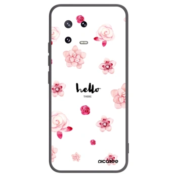 Picasee silikonový černý obal pro Xiaomi 13 Pro - Hello there
