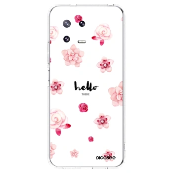 Picasee silikonový průhledný obal pro Xiaomi 13 Pro - Hello there