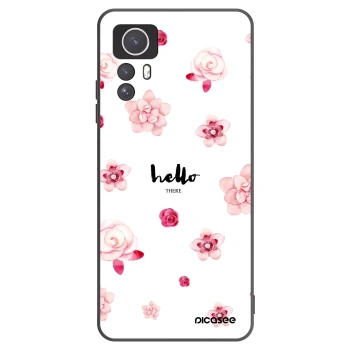 Picasee silikonový černý obal pro Xiaomi Redmi Note 12S - Hello there