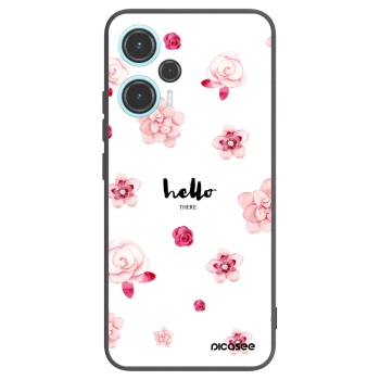 Picasee silikonový černý obal pro Xiaomi Poco F5 - Hello there