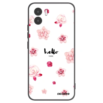 Picasee silikonový černý obal pro Xiaomi Redmi A2 - Hello there