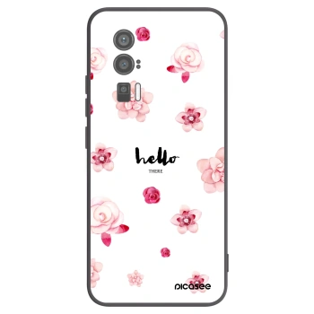 Picasee silikonový černý obal pro Xiaomi Poco F5 Pro 5G - Hello there
