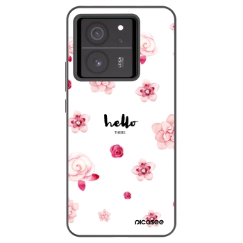 Picasee silikonový černý obal pro Xiaomi 13T - Hello there