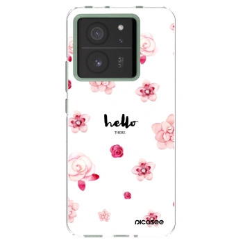Picasee silikonový průhledný obal pro Xiaomi 13T - Hello there