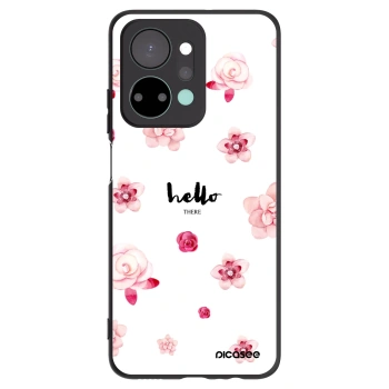 Picasee silikonový černý obal pro Honor X7a - Hello there