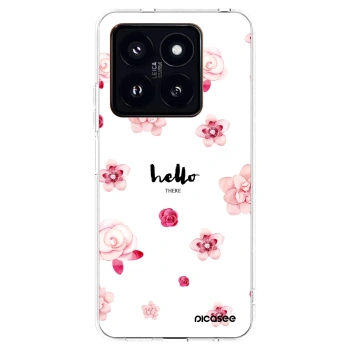 Picasee silikonový průhledný obal pro Xiaomi 14 Pro - Hello there
