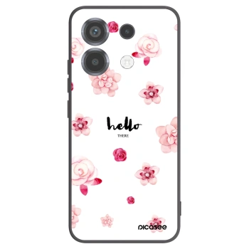 Picasee silikonový černý obal pro Xiaomi Poco X6 - Hello there