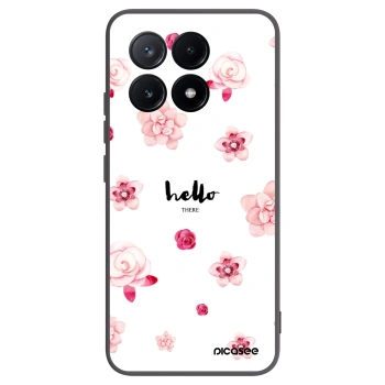 Picasee silikonový černý obal pro Xiaomi Poco X6 Pro - Hello there
