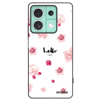 Picasee silikonový černý obal pro Xiaomi Redmi Note 13 5G - Hello there