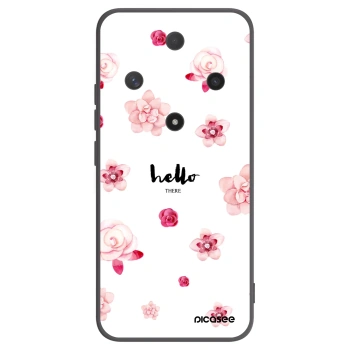 Picasee silikonový černý obal pro Honor Magic6 Lite 5G - Hello there