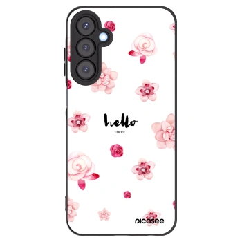 Picasee silikonový černý obal pro Samsung Galaxy A25 A256B 5G - Hello there