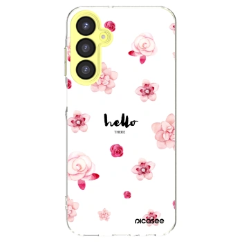 Picasee silikonový průhledný obal pro Samsung Galaxy A25 A256B 5G - Hello there