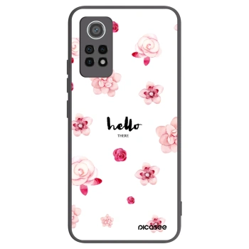 Picasee silikonový černý obal pro Xiaomi Redmi Note 12 Pro 4G - Hello there