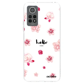Picasee silikonový průhledný obal pro Xiaomi Redmi Note 12 Pro 4G - Hello there