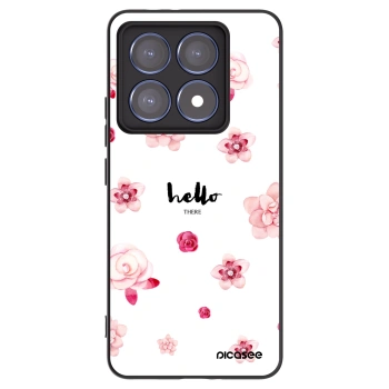 Picasee silikonový černý obal pro Xiaomi 14T Pro - Hello there