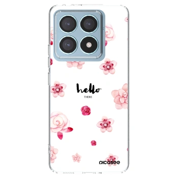 Picasee silikonový průhledný obal pro Xiaomi 14T Pro - Hello there