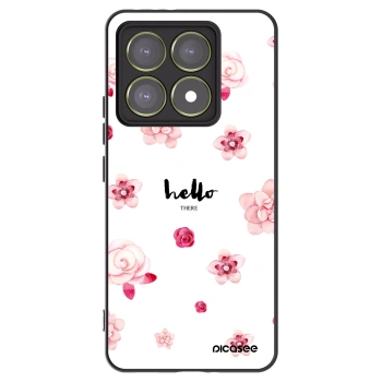 Picasee silikonový černý obal pro Xiaomi 14T - Hello there