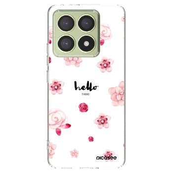 Picasee silikonový průhledný obal pro Xiaomi 14T - Hello there