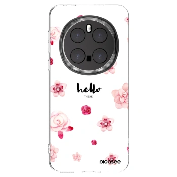 Picasee silikonový průhledný obal pro Honor Magic7 Pro 5G - Hello there