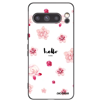 Picasee silikonový černý obal pro Google Pixel 8 Pro - Hello there