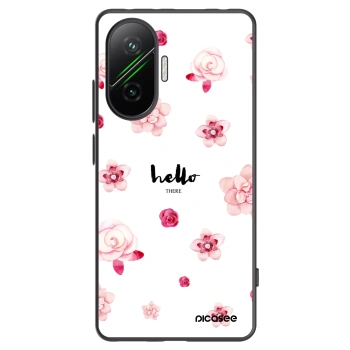 Picasee silikonový černý obal pro Xiaomi Poco F7 Pro 5G - Hello there