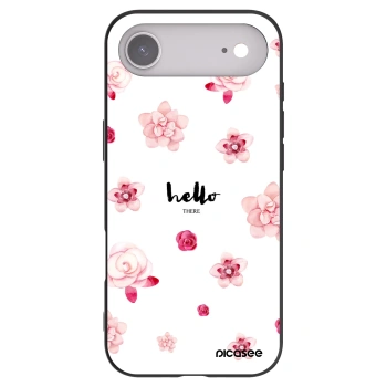 Picasee silikonový černý obal pro Apple iPhone Air - Hello there