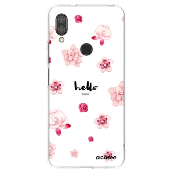 Picasee silikonový průhledný obal pro Xiaomi Redmi 7 - Hello there